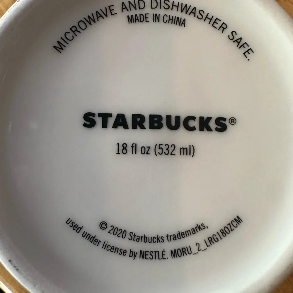 Starbucks Mermaid Christmas Lights Green Logo 2020 Coffee Mug 18oz